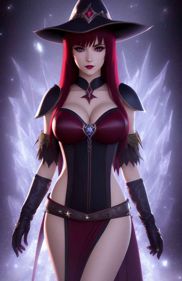 An adult female Witch