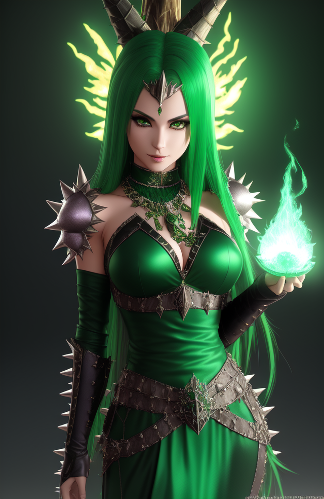 The Green Fire Vixen Verdara